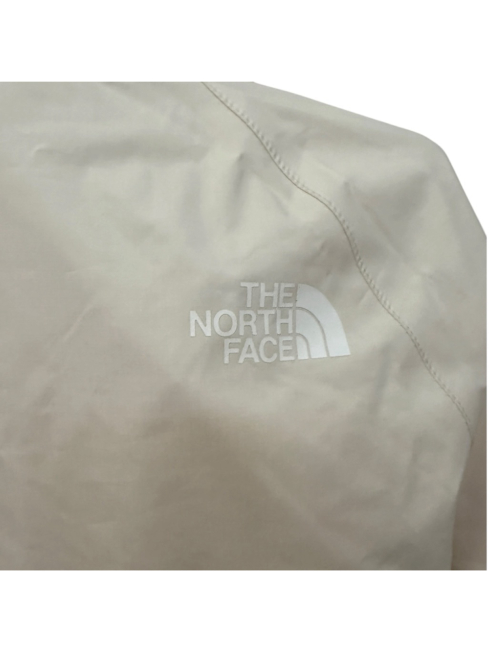 The North Face Women’s Antora Hooded Rain Jacket Windbreaker Cream/Beige Size Sm - Picture 5 of 10